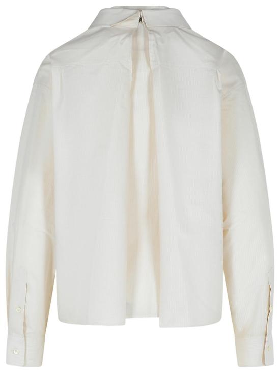 25SS MM6 메종마르지엘라 셔츠 S52DT0043 M35250001F Ivory - MM6 MAISON MARGIELA