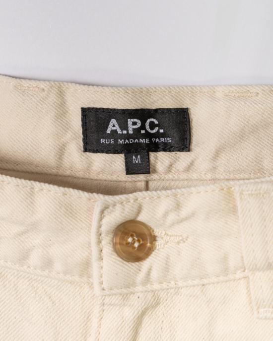 25SS 아페쎄 숏팬츠 COHGM H102161AAD ECRU Neutrals - A.P.C.