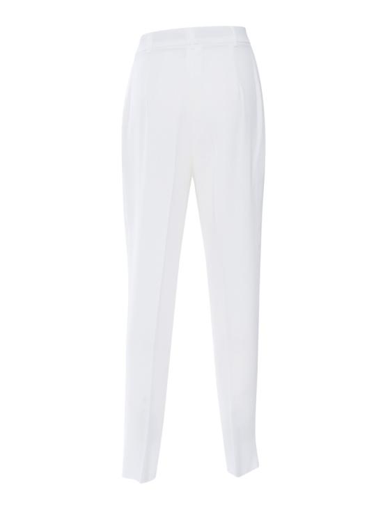 25SS 막스마라 스트레이트 팬츠 2516131031600 White - MAX MARA