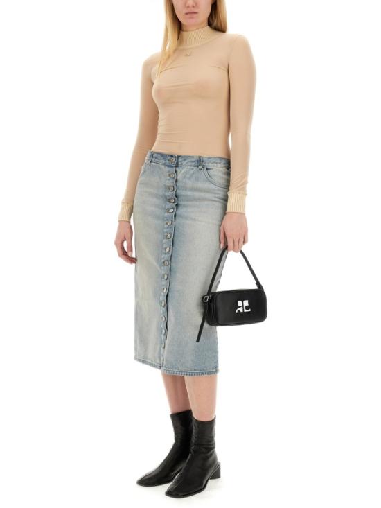  쿠레쥬 데님 스커트 124DJU155 DE00167011 Blue - COURREGES