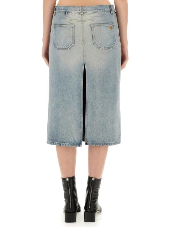  쿠레쥬 데님 스커트 124DJU155 DE00167011 Blue - COURREGES
