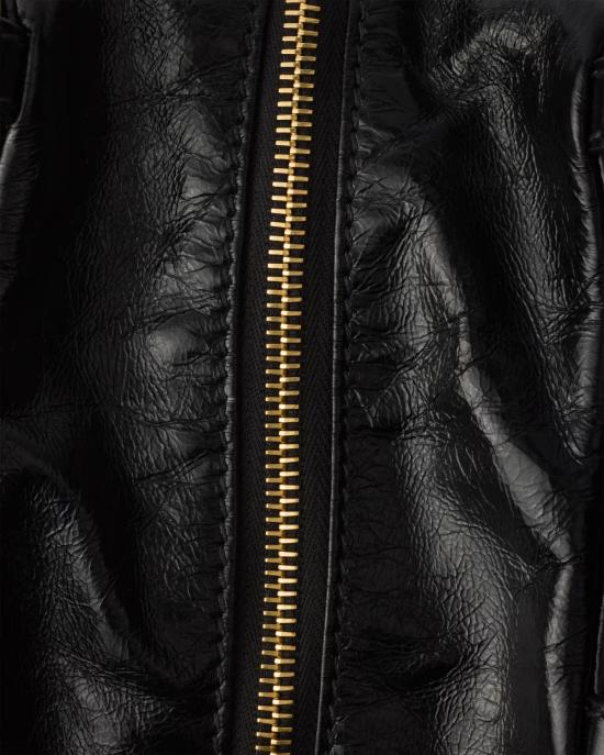 26SS 프라다 댕글 레더 탑 핸들 미니백 1BB1372CYRF0002 V OOO Black - PRADA