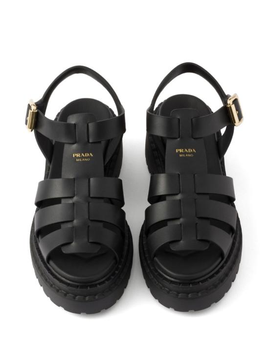 25SS 프라다 샌들 1X923N7V6F0002 F 055 Black - PRADA