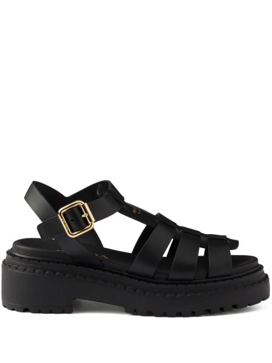 25SS 프라다 샌들 1X923N7V6F0002 F 055 Black