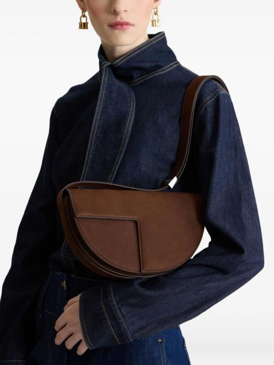 25FW 파투 숄더백 BA0225043 812B SMOKED EBONY - PATOU