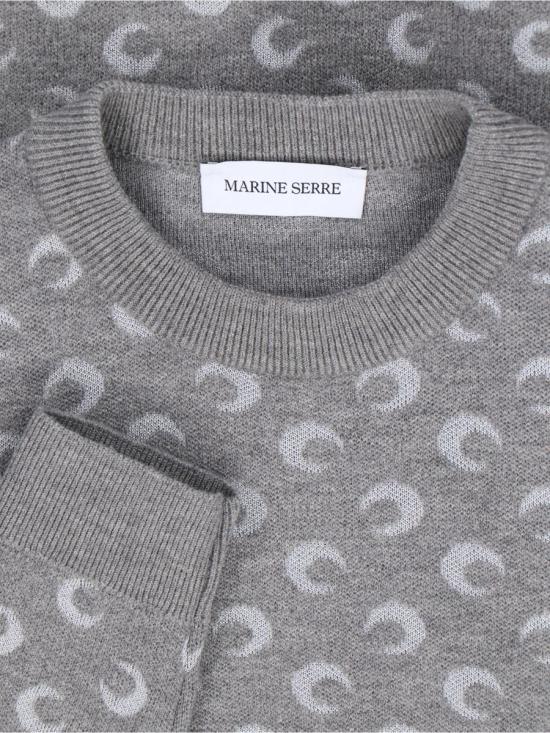 25FW 마린세르 스웨터 MTK004A CKNI0530GR60 GREY - MARINE SERRE