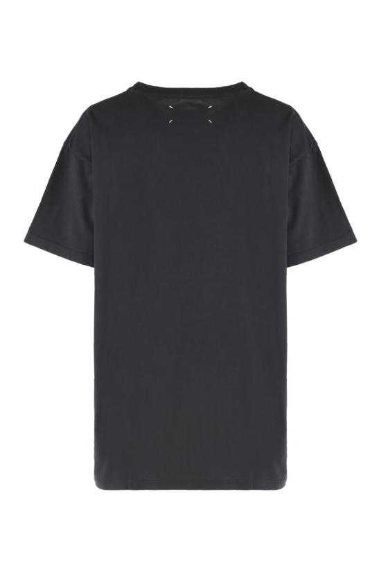 25FW 마르지엘라 반팔 티셔츠 S29GC0307S24575 973 Black - MAISON MARGIELA