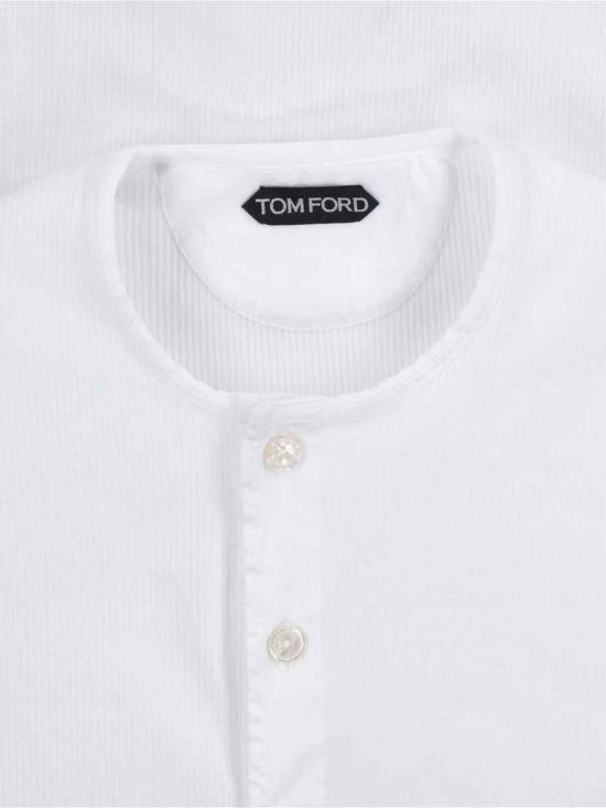 25FW 톰포드 긴팔 티셔츠 JHL019 JMC067AW002 WHITE - TOMFORD