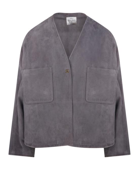 25FW 포르테포르테 가죽 자켓 14011 MYJACKET F48A 7054 OMBRA