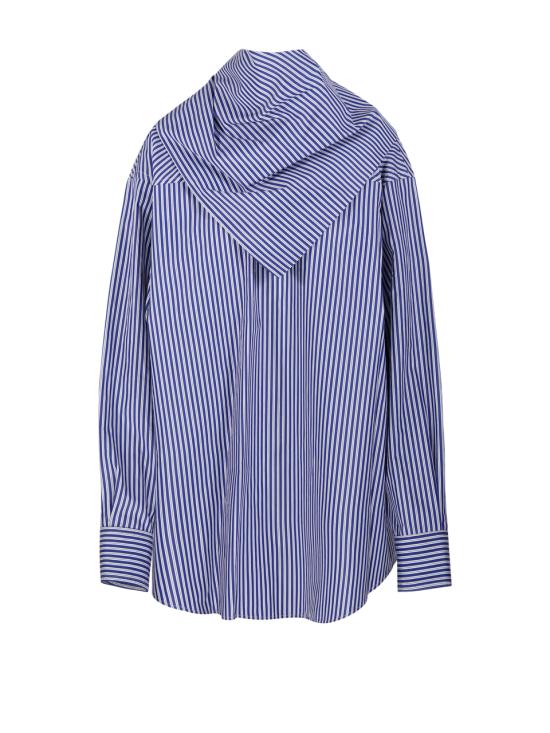 25FW 아미 블라우스 UTP801 CO0133 4901 ROYAL BLUE WHITE BLACK