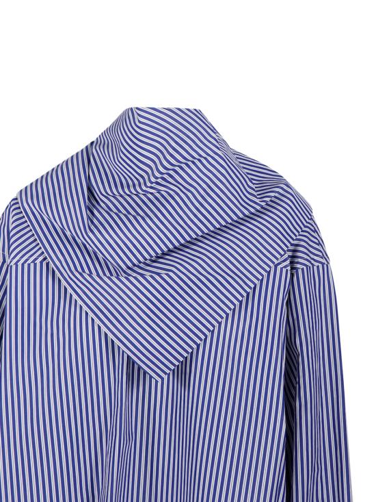 25FW 아미 블라우스 UTP801 CO0133 4901 ROYAL BLUE WHITE BLACK - AMI