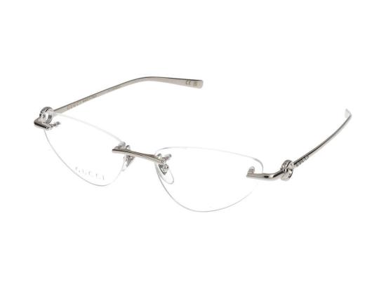  구찌 안경 GG1702O 001 SILVER SILVER TRANSPA - GUCCI