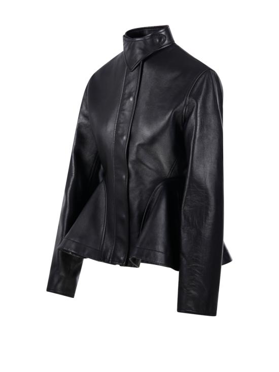 25FW 알라이아 가죽 자켓 AA9V1113X073B 995 NOIR ALAIA - ALAIA