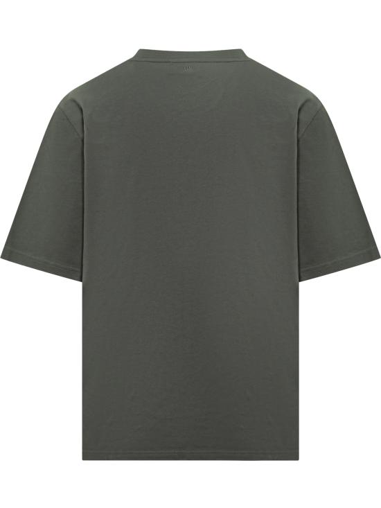 25FW 아미 반팔 티셔츠 H25UTS357726 020H25 ANTHRACITE - AMI