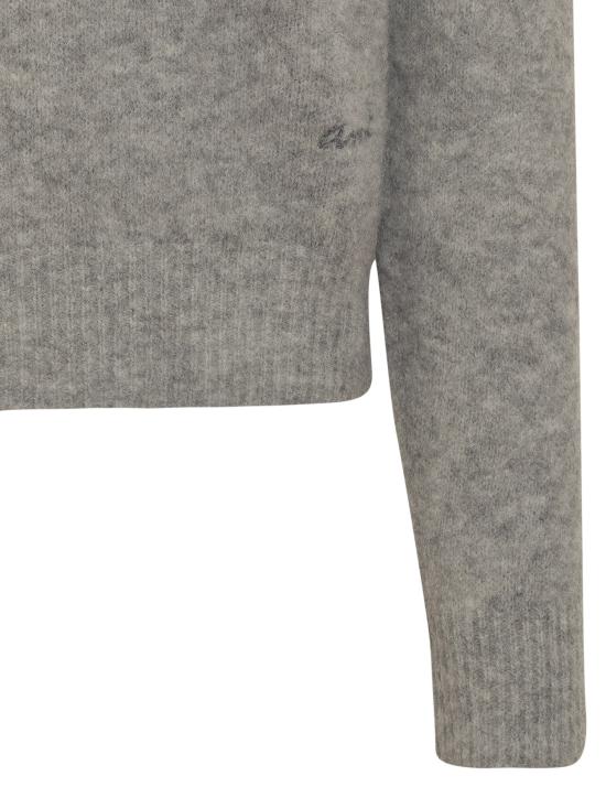 25FW 아미 스웨터 H25HKS824KN0021 050H25 GRIS - AMI