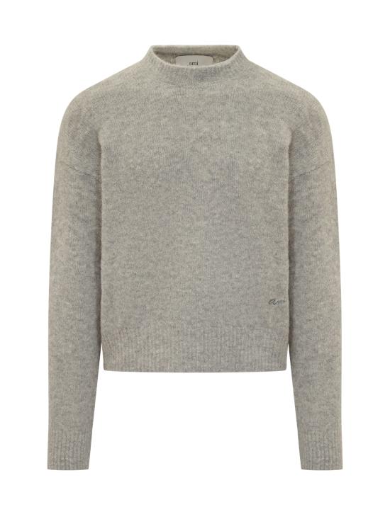 25FW 아미 스웨터 H25HKS824KN0021 050H25 GRIS