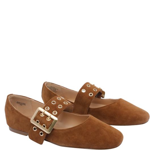 25FW 스티브매든 플랫 슈즈 ATLANTICA CHSNUT Brown - STEVE MADDEN