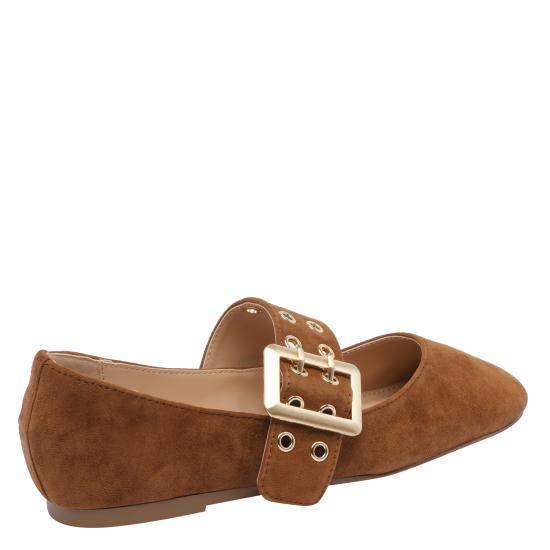 25FW 스티브매든 플랫 슈즈 ATLANTICA CHSNUT Brown - STEVE MADDEN