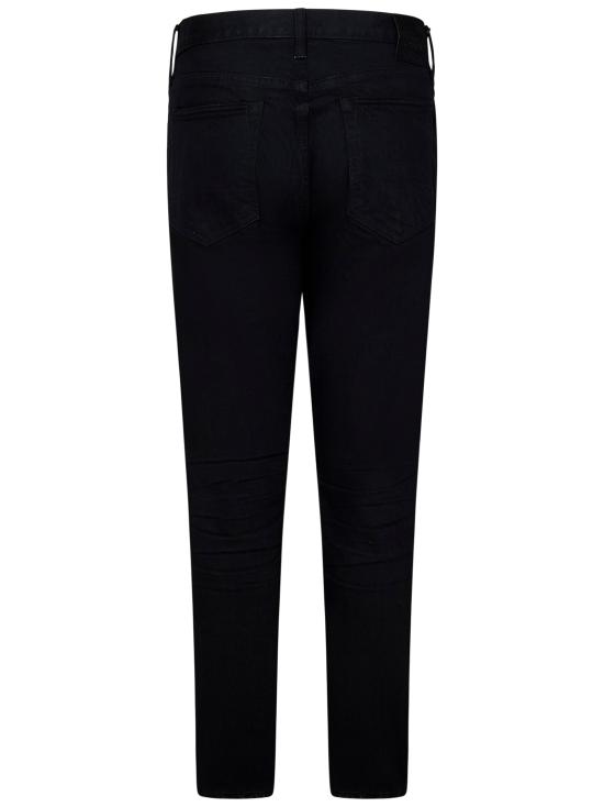 24FW 톰포드 스트레이트 팬츠 DPS001DMC005S23 LB900 Black - TOMFORD