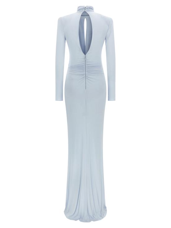 25FW 엘리자베타프랜치 롱 원피스 ABR0656E2EA7 Light Blue - ELISABETTA FRANCHI