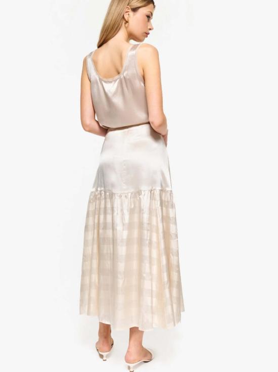  카미 뉴욕 민소매 티셔츠 캐미 NYC 닐루 쉬폰 캐미솔 오트 - CAMI NYC