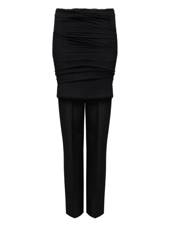 25FW MM6 메종마르지엘라 스트레이트 팬츠 S62KB0248 M35436 899 Black