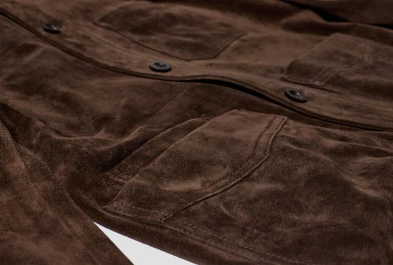 25FW 드레익스 가죽 자켓 DR2A1B 24823 02 - DRAKE'S