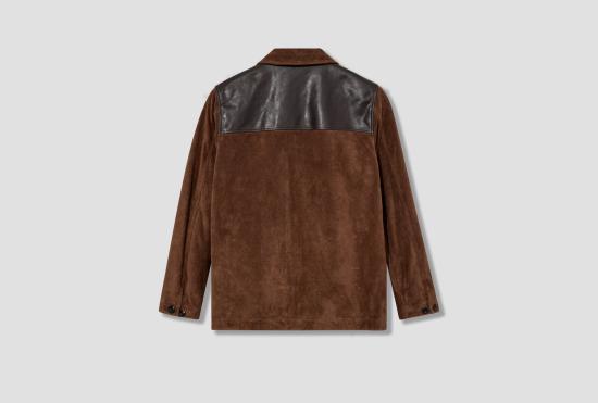 25FW 드레익스 가죽 자켓 DR2A1B 25517 01 300 - DRAKE'S