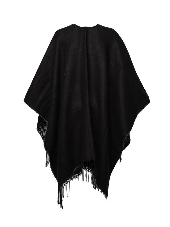 25FW 브이73 케이프 73ML8FT01 CAROLINENERO BIANCO Black - V73