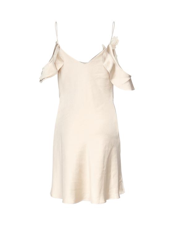 25FW 셀프 포트레이트 미디 원피스 SS25254S CHAMPAGNE Champagne - SELF PORTRAIT