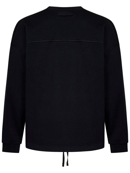 25FW 에르메네질도제냐 긴팔 티셔츠 N6MGI1830 001 Black - ERMENEGILDO ZEGNA