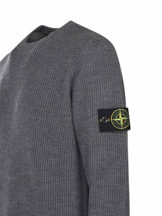 25FW 스톤 아일랜드 스웨터 K2S155100053 S00C2V0M67 DARK GRAY - STONE ISLAND