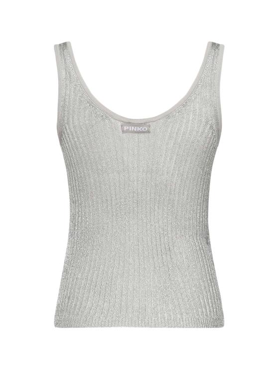 25SS 핑코 긴팔 티셔츠 105148 A2LOI12 Grey - PINKO