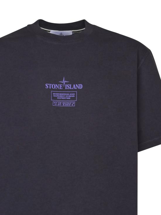 25FW 스톤 아일랜드 반팔 티셔츠 K2S152100037 S0193V0026 INK - STONE ISLAND