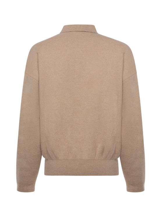 25FW 자크뮈스 스웨터 25HSWW00623AK00276 150 Beige - JACQUEMUS