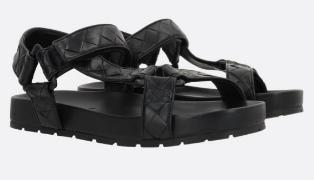  보테가베네타 샌들 775305 V3HB01000 Black - BOTTEGA VENETA