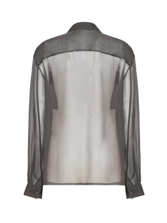 25SS 생로랑 블라우스 788262 Y065W3261 Grey - SAINT LAURENT