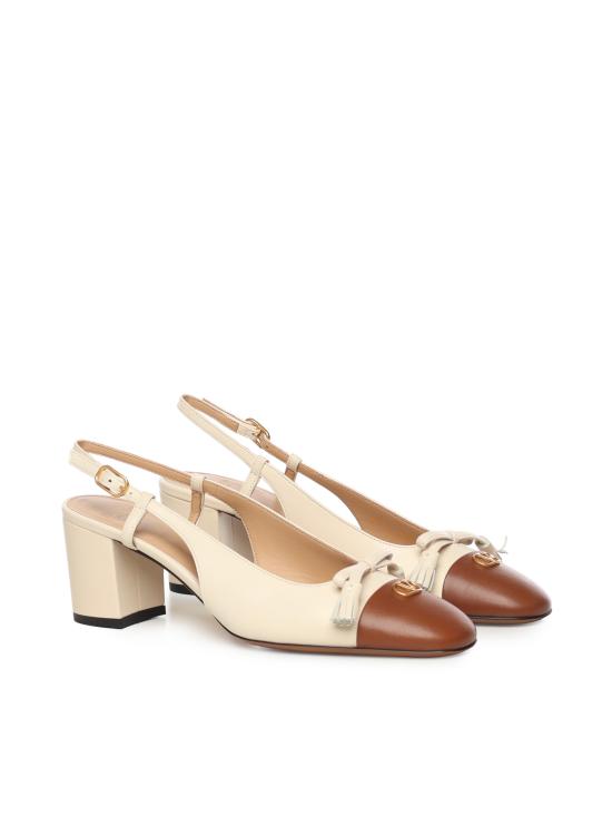 25FW 발렌티노 가라바니 발렛 두 로이 60mm 슬링백 펌프스  7W2S0MH9 DDTAHA BUTTER TOBACCO - VALENTINO GARAVANI