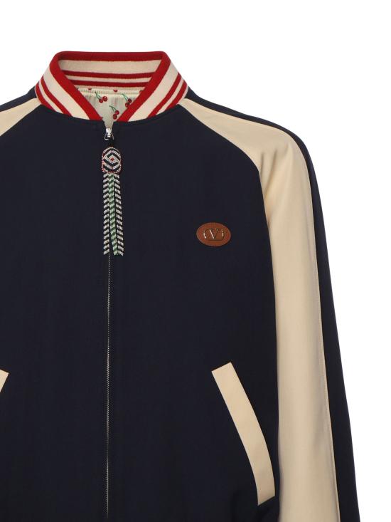 25FW 발렌티노 가라바니 봄버 자켓 7V3CIP63 AWSDYB Blue butter - VALENTINO GARAVANI