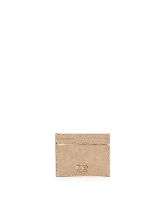 25FW 발렌티노 가라바니 카드지갑 7W2P0AJ7 SNPWRP ROSE SAND