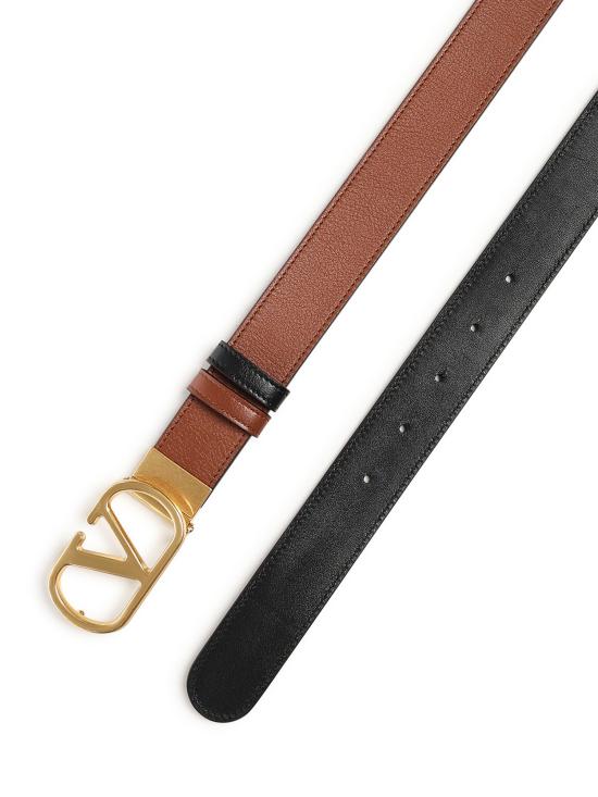 25FW 발렌티노 가라바니 벨트 7Y2T0SQ3 IYRDRN DEEP CARAMEL BLACK - VALENTINO GARAVANI
