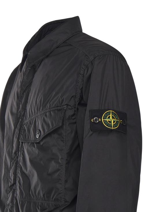 25FW 스톤 아일랜드 셔츠 K2S15Q100006 S0A23V0029 Black - STONE ISLAND