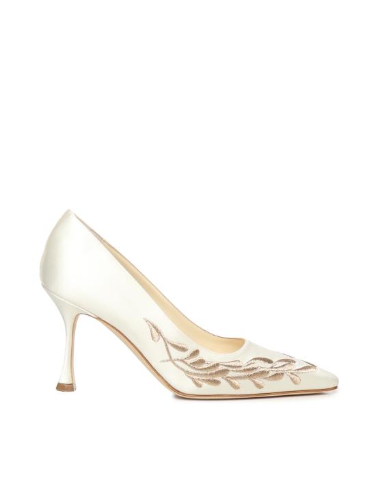 25FW 마놀로 블라닉 힐/펌프스 3253001 1309 White