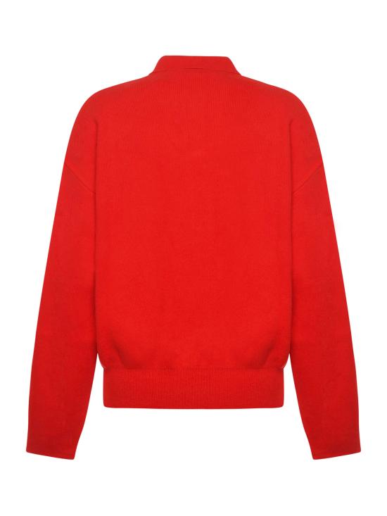 25FW 자크뮈스 스웨터 25HSWW00623AK00276 470 Red - JACQUEMUS