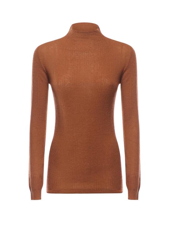 25FW 핑코 터틀넥 105752 A2TOL38 Brown