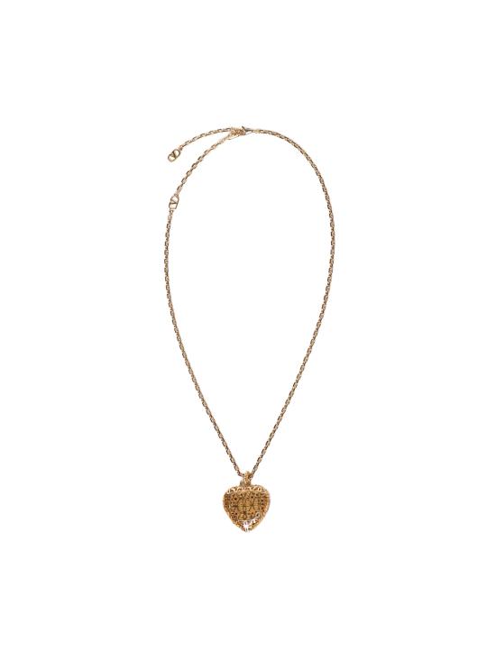 25FW 발렌티노 가라바니 목걸이/팬던트 7W2J0AR7 VTIRG5 Gold Black Crystal - VALENTINO GARAVANI