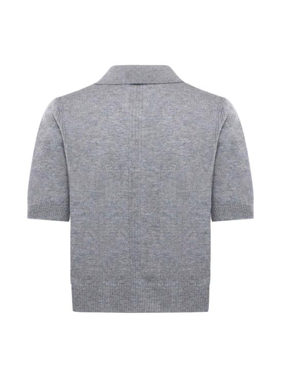 25FW 핑코 폴로 티셔츠 105450 A2Q9II2 Gray - PINKO