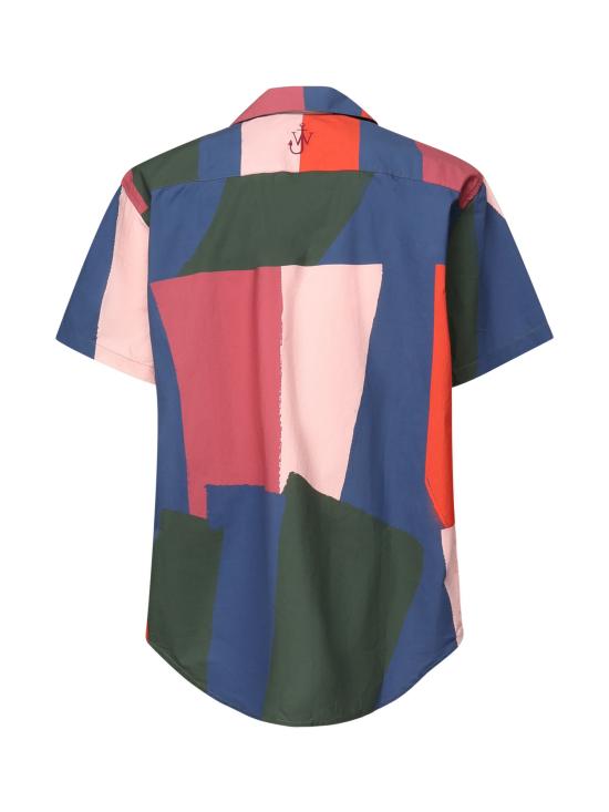 25SS JW앤더슨 반팔 셔츠 SH0348 PG1727000 Red - JW ANDERSON