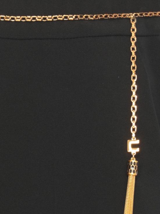 25FW 엘리자베타프랜치 숏팬츠 SH01757E2 110 Black - ELISABETTA FRANCHI