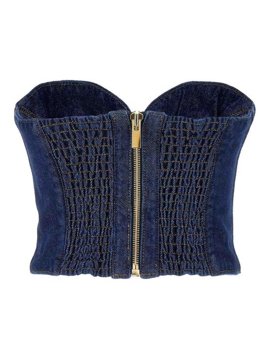  마그다뷰트림 민소매 티셔츠 104722NAVY Blue - MAGDA BUTRYM